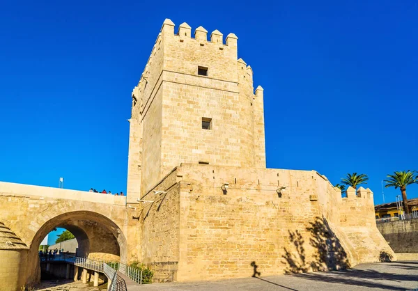 Calahorra Tower, opevněné brány v Cordoba, Španělsko — Stock fotografie