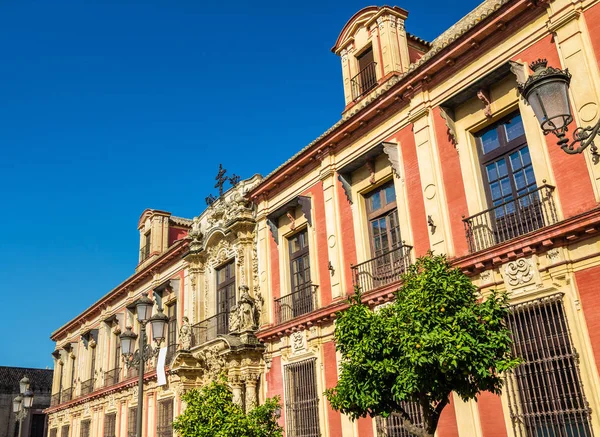 The Palacio Arzobispal in Seville - Испания, Андалусия — стоковое фото