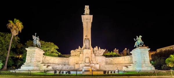 Monumento a la Constitución de 1812 en Cádiz, España — Foto de Stock