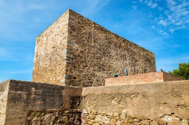 Malaga - Andalusia, İspanya Gibralfaro Kalesi