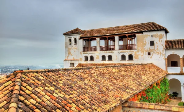 Paleis van Generalife in Granada, Spanje — Stockfoto