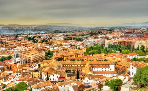Panorama di Granada in Spagna — Foto Stock