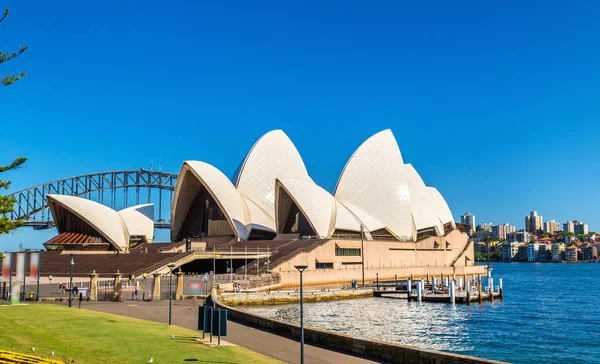 Sydney opera house, ein UNESCO-Weltkulturerbe in Australien — Stockfoto