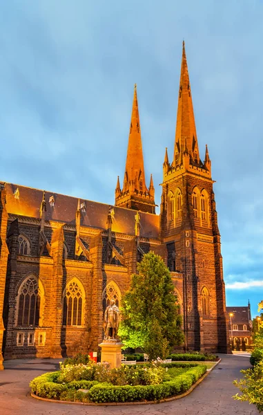 St Patricks Cathedral in Melbourne, Australië — Stockfoto