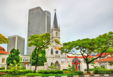 Chijmes Hall, daha önce manastır Kutsal bebek İsa'nın - Singapur