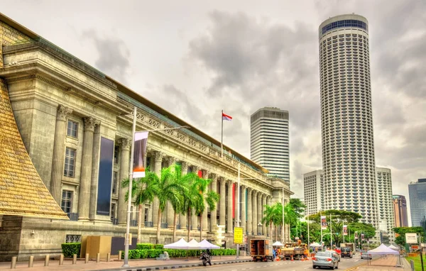 Stadshuset, en historisk byggnad i Singapore — Stockfoto