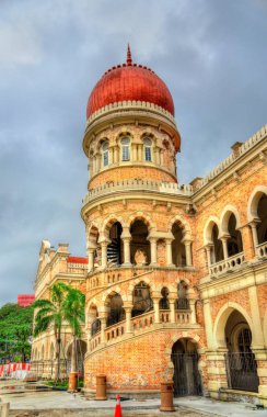 Sultan Abdul Samad Kuala Lumpur binada. 1897 yılında inşa edilmiş, şimdi bilgi Bakanlığı ofisleri evler. Malezya