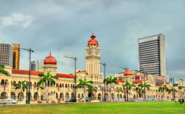 Sultan Abdul Samad Kuala Lumpur binada. 1897 yılında inşa edilmiş, şimdi bilgi Bakanlığı ofisleri evler. Malezya