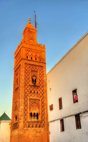 Dar El Makhzen Mesquita na antiga medina de Casablanca, Marrocos — Fotografia de Stock