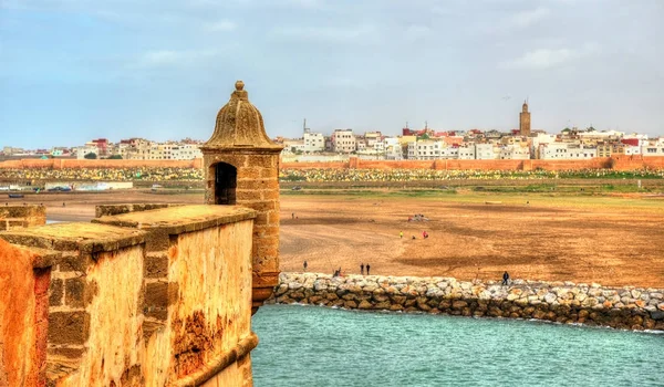 Vestingwerken van Rabat in Marokko — Stockfoto