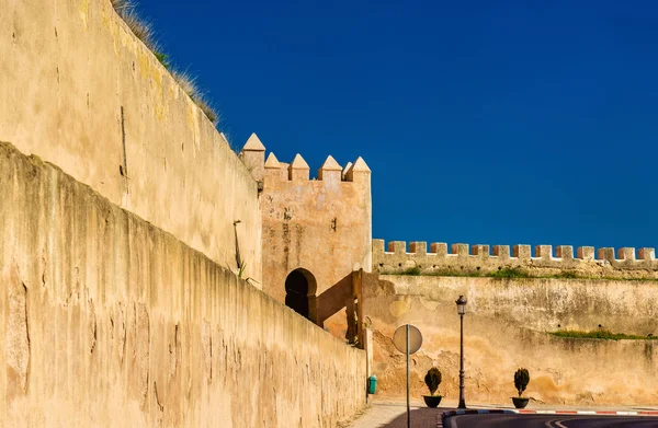 Ściany z Royal Palace Meknès, Maroko — Zdjęcie stockowe