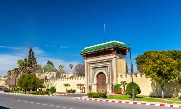 Dar El-Makhzen, královský palác v Fes, Maroko — Stock fotografie