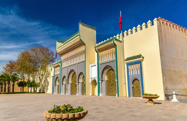 Dar El-Makhzen, the Royal Palace in Fes, Morocco — Stock Photo, Image