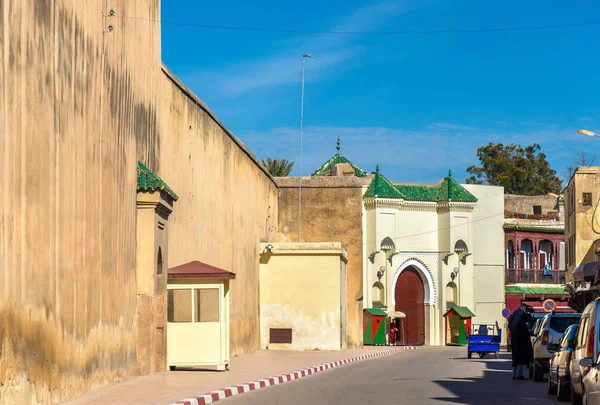 Dar el-makhzen, der königliche Palast in fes, Marokko — Stockfoto