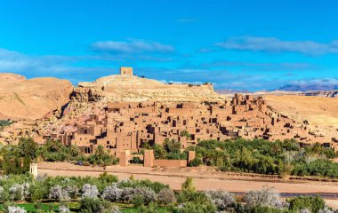 Panoramik AIT Benhaddou, Unesco Dünya Mirası Fas