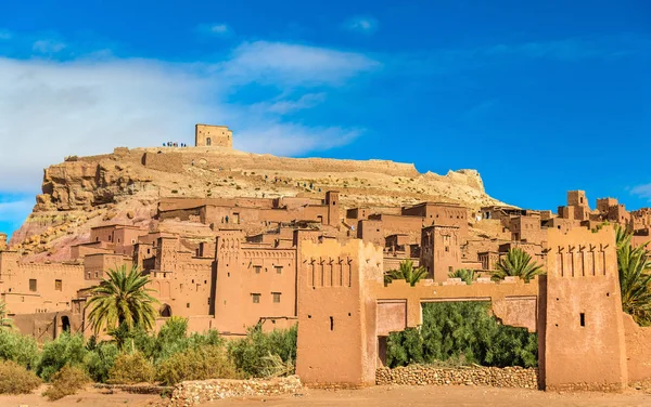 Zobacz Ait Bin Haddu, wpisanego na listę światowego dziedzictwa UNESCO w Maroko — Zdjęcie stockowe