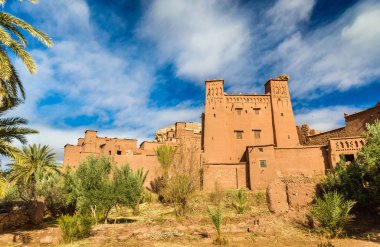 AIT Ben Haddou Köyü, UNESCO miras Fas geleneksel kil evler