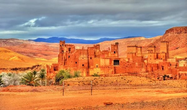 Kasbah Tamdaght, una antigua fortaleza en Marruecos — Foto de Stock