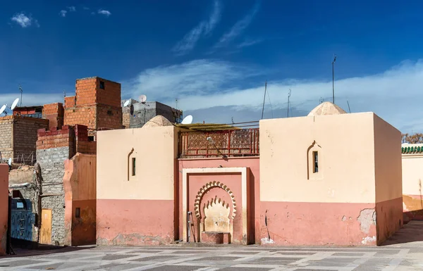 Zaouia de Sidi Bel Abbes in Marrakesh, Morocco — Φωτογραφία Αρχείου