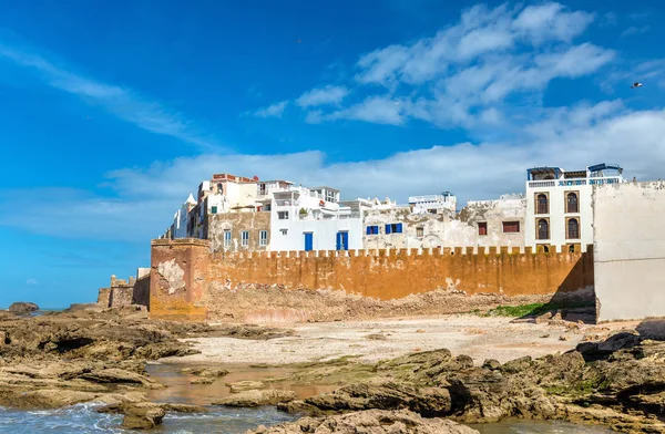 Paysage urbain d'Essaouira, site du patrimoine mondial de l'UNESCO au Maroc — Photo