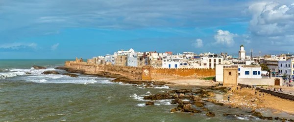 Paysage urbain d'Essaouira, site du patrimoine mondial de l'UNESCO au Maroc — Photo