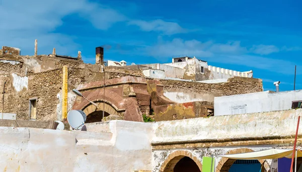 Mimari şehrin eski Essaouira, Morocco — Stok fotoğraf