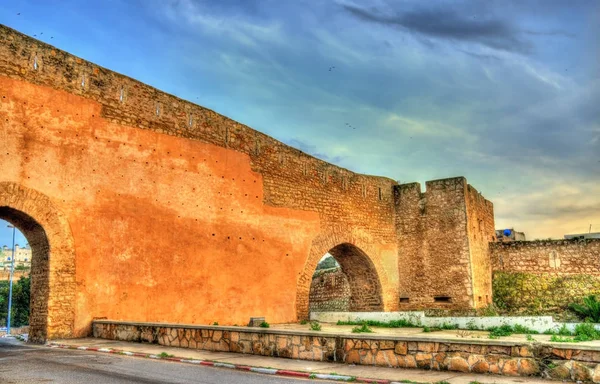 Antigas muralhas da cidade de Safi, Marrocos — Fotografia de Stock