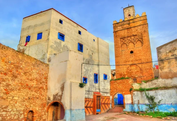 Gran torre de mezquita en Safi, Marruecos —  Fotos de Stock