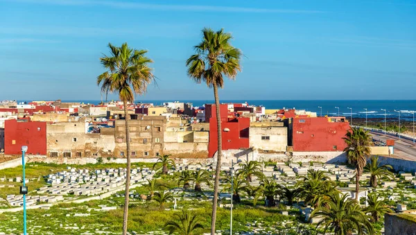 Stadsgezicht van El Jadida stad in Marokko — Stockfoto
