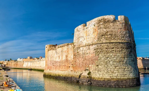 Fortifications of the portuguese town of Mazagan, El Jadida, Morocco — Stock Photo, Image