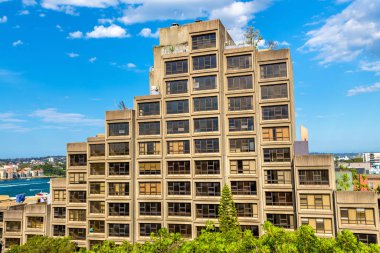Sirius, Sidney, Avustralya karmaşık bir brutalist tarzı daire. 1980 yılında inşa