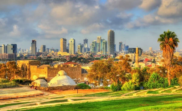 Vista del parque Abrasha - Jaffa, Tel Aviv — Foto de Stock