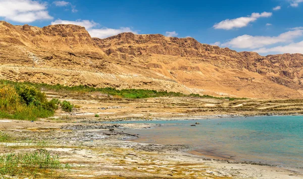 View of the Dead Sea coastline — Stock Photo, Image