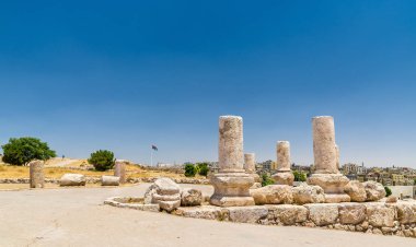 Amman kalesi kalıntıları