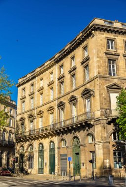 Bordeaux, Fransa'nın tarihi merkezinde binalar