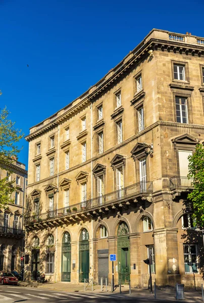 Buildings in the historic centre of Bordeaux, France — Stock Photo, Image