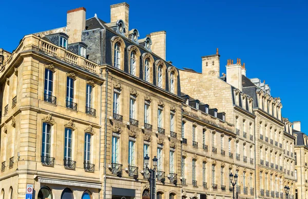 Здания в историческом центре Бордо, Франция — стоковое фото