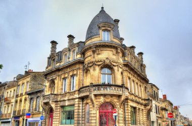 Bordeaux, Fransa'nın tarihi merkezinde binalar