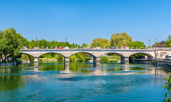 Pont-Neuf, a bridge in Cognac, France — Stock Photo, Image