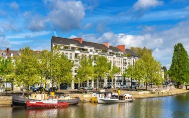 Nantes, Fransa Erdre Nehri