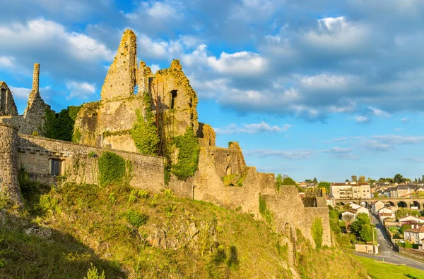 Chateau de Bressuire, a ruined castle in France — Stock Photo, Image
