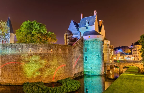 Chateau des Ducs de Bretagne en Nantes, Francia —  Fotos de Stock