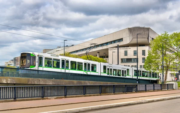City tram in Nantes, France — Stock Photo, Image