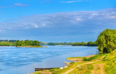 Angers ve Saumur, Fransa Loire Nehri