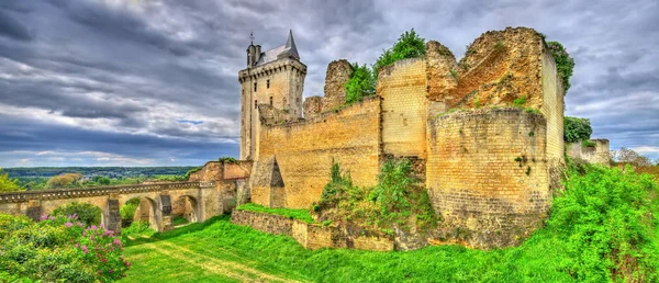 Château de Chinon dans la vallée de la Loire - France — Photo