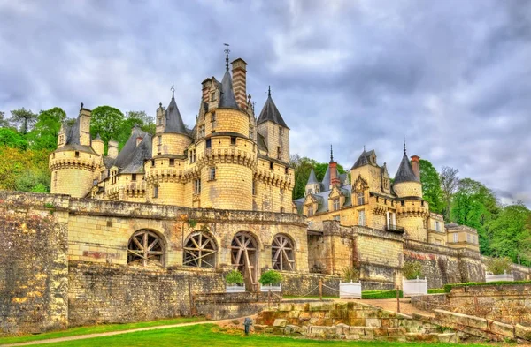 Castello di Usse nella Valle della Loira, Francia — Foto Stock