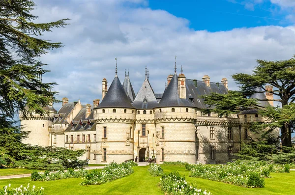 Chateau de Chaumont-sur-Loire, un castello nella Valle della Loira in Francia — Foto Stock