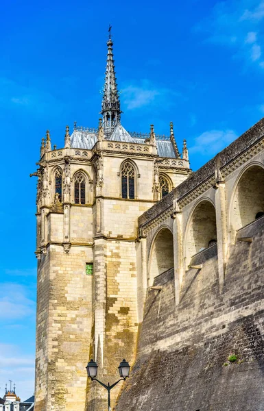 Saint Hubert Chapel at the Amboise Castle in the Loire Valley - France — Stock Photo, Image