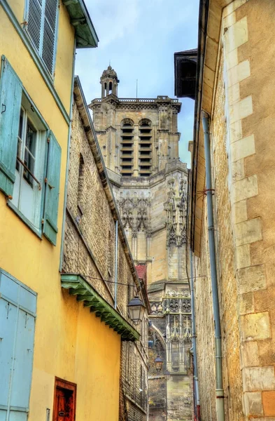 Cattedrale di San Pietro e San Paolo di Troyes in Francia — Foto Stock