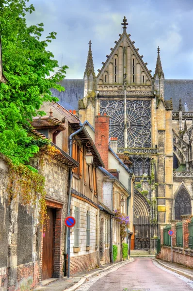 Святого Петра і Святого Павла Troyes у Франції — стокове фото